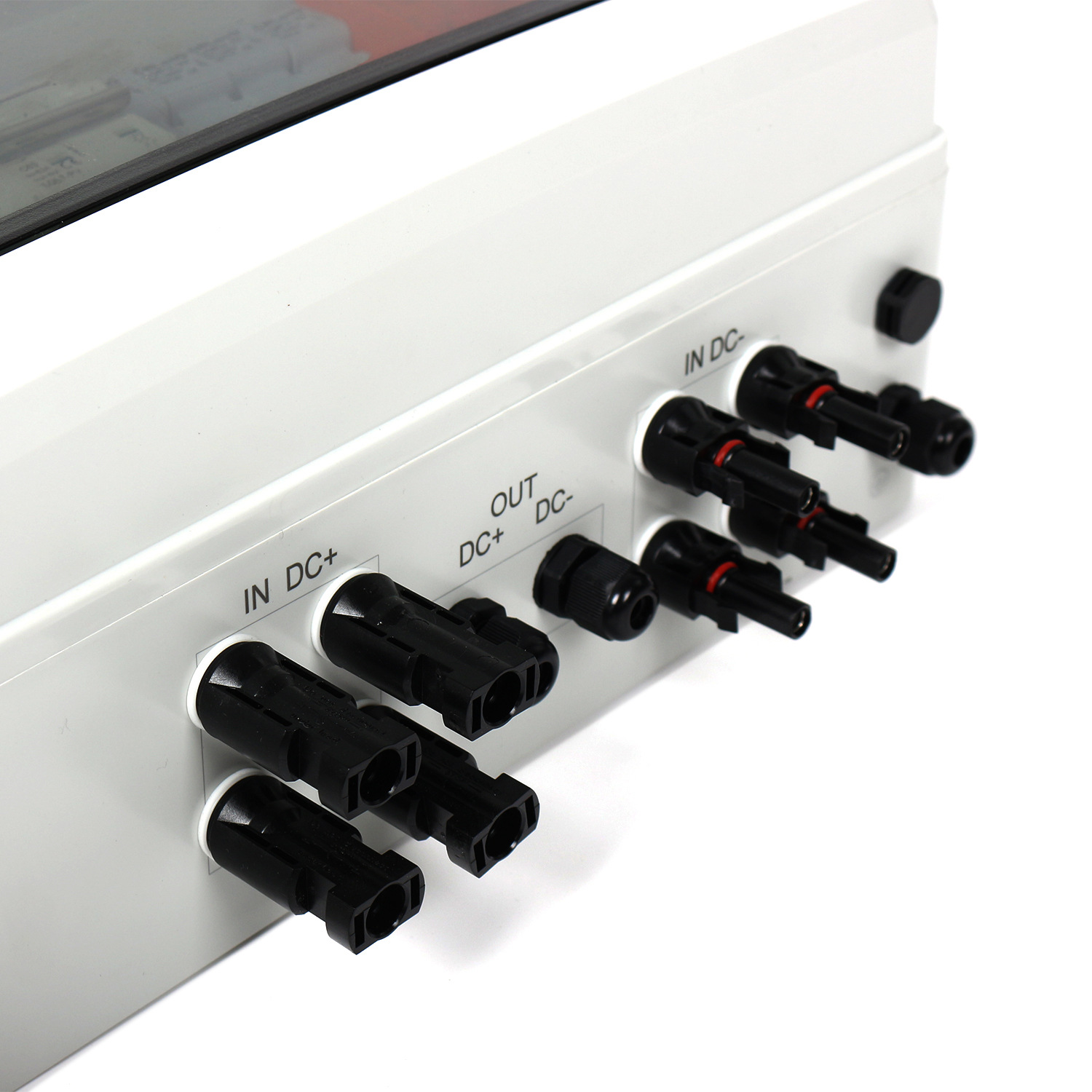 500V 4 In 1 Out Solar Pv Dc Bus Box Blown Fuse Surge Plastic Special Distribution Box details Picture