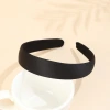 Black tinted DIY hair band accessories in stock, solid color handcrafted anti-slip hair band, all-inclusive hair accessory material for children and girls Application Scenario
