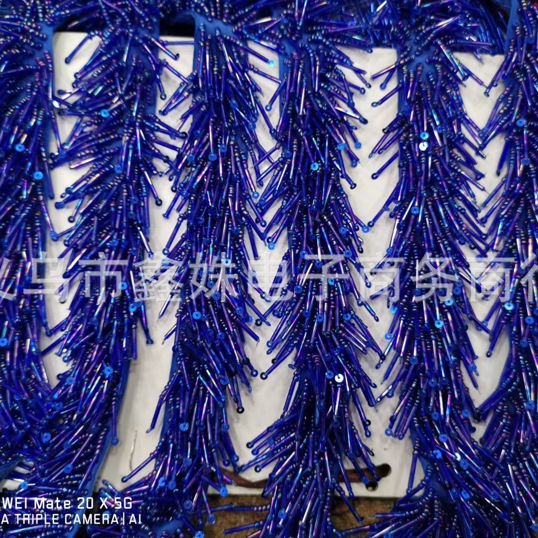 DIY stage costume accessories and accessories with three or six rows of flower tassels and long tassels Specification image