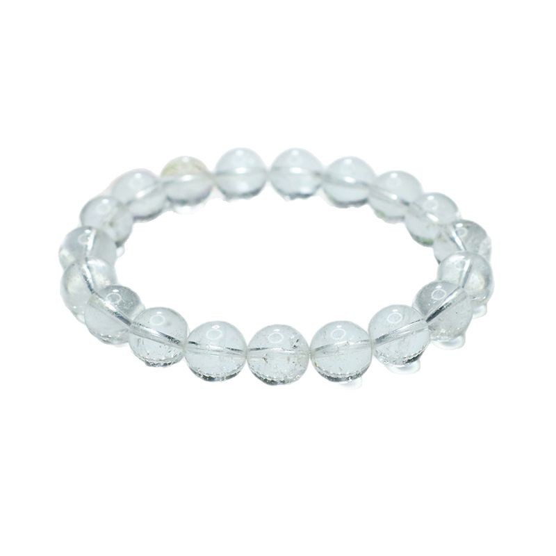 Aiyu Natural 3A White Crystal Bracelet White Asei White Ghost Semi-finished Product Handmade Loose Beads Wholesale AY5031905 Item Picture