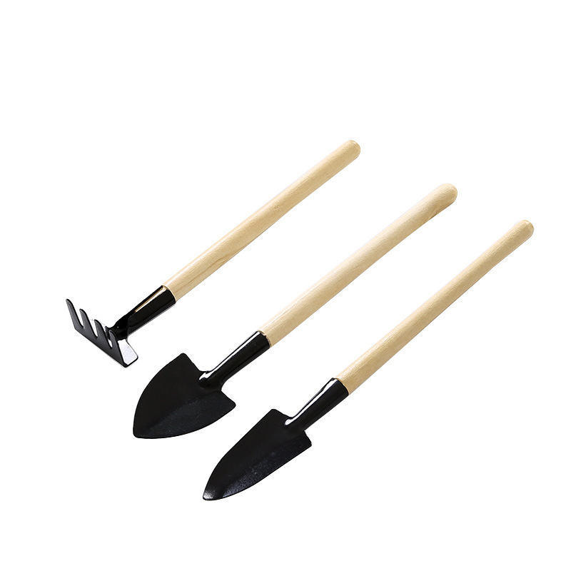 Garden Tools 3-Piece Mini Garden Shovel/Rake/Spade Succulent Pot Pot Flower Scallop Shovel Item Picture