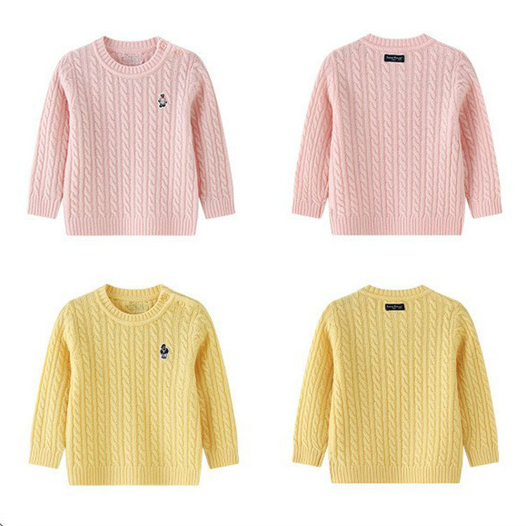 In stock: 2022 autumn and winter new Korean version for boys and girls, British college style woolen sweaters, knitted knitted knitted pullover sweaters Application Scenario