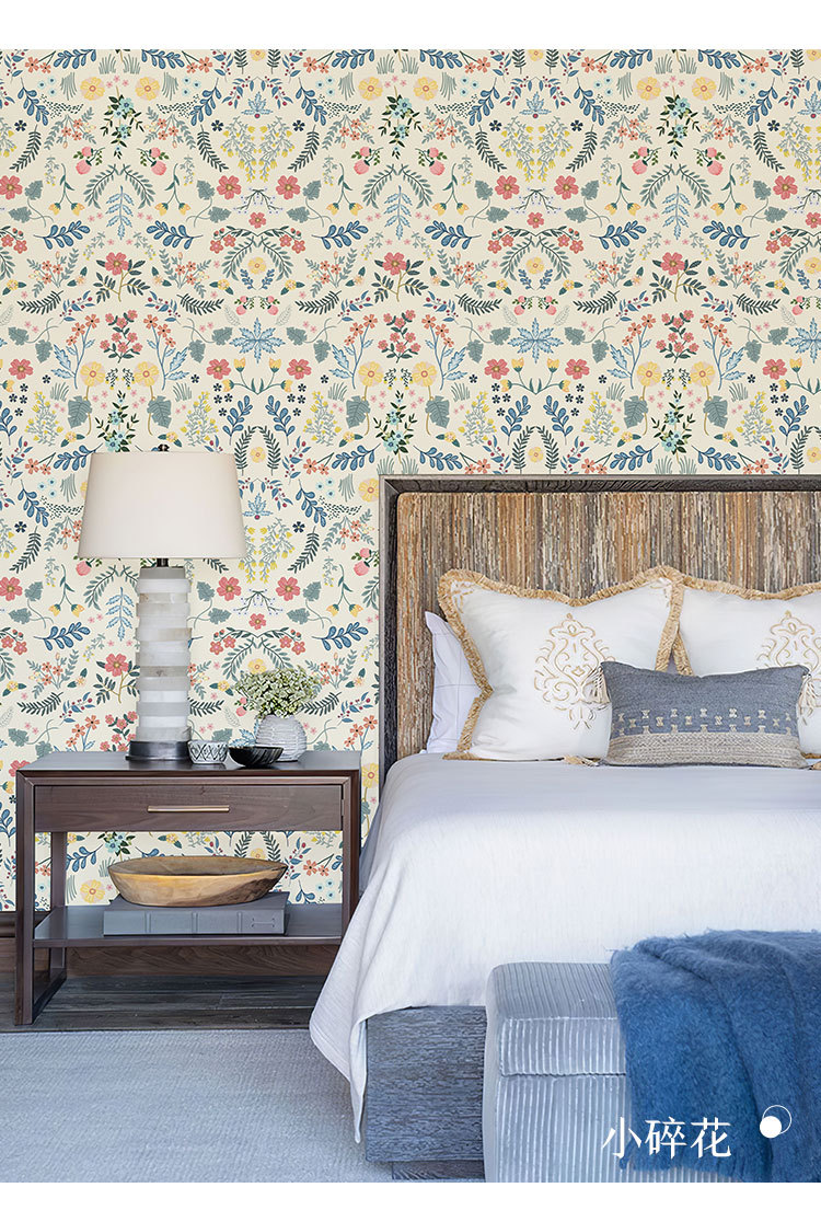 跨境货源pvc壁纸家用自粘背景墙装饰画墙贴自粘墙布卧室墙纸自粘详情10