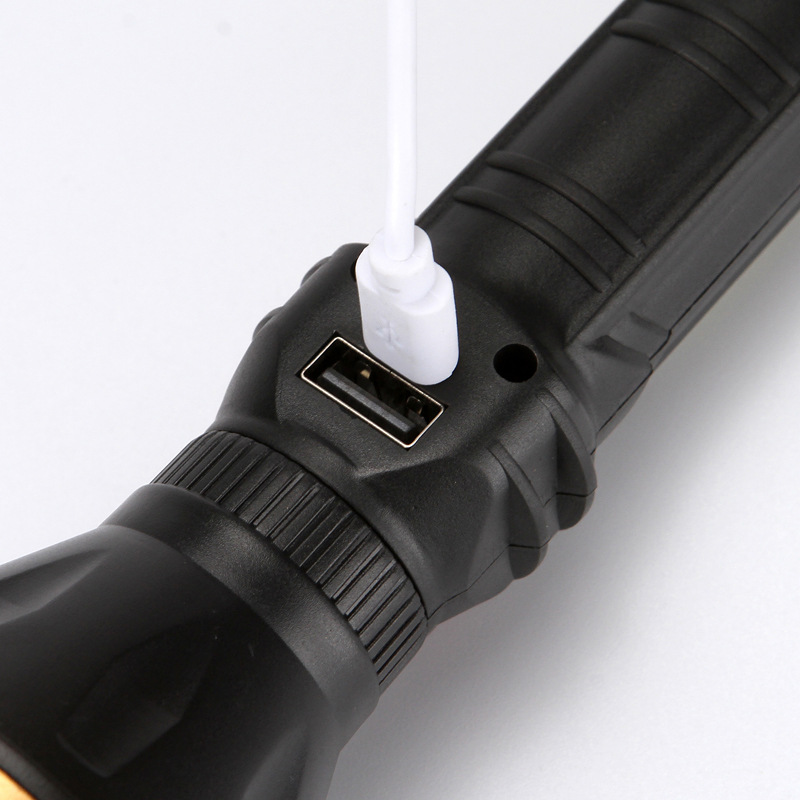 Wholesale of new high-intensity flashlight for outdoor emergency handheld long-range shooting, headlight tube, charging and ultra-long battery life Application Scenario