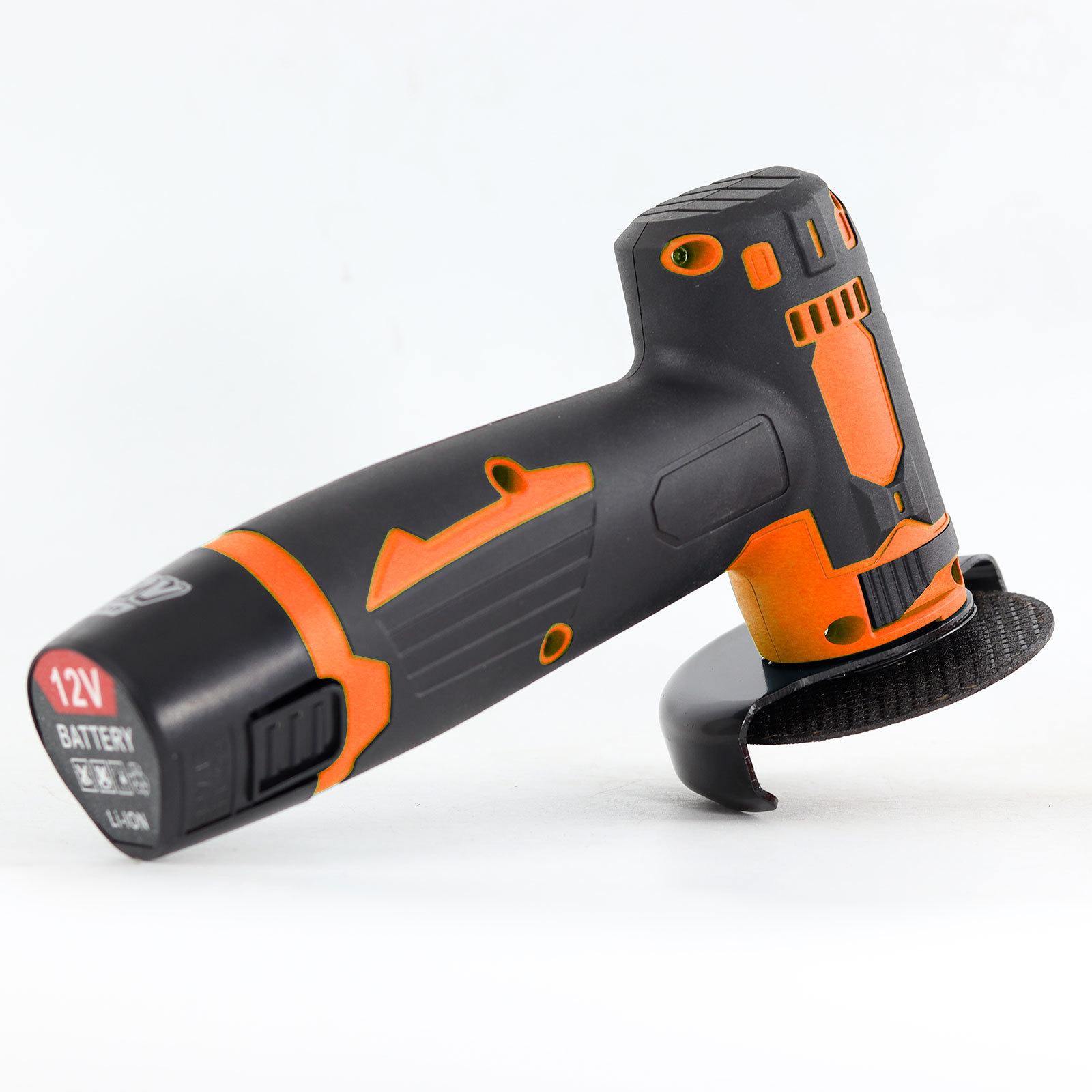 Foreign Trade Mini Handheld Lithium Electric Angle Grinder Cutting Machine Grinding And Polishing 12V Household Diy Tool Power Battery Specification drawing