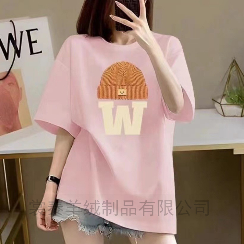 尾货/短袖女/纯棉长袖女打底衫/衣服女/女针织衫细节图