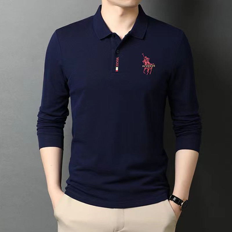 男士POLO衫实物图