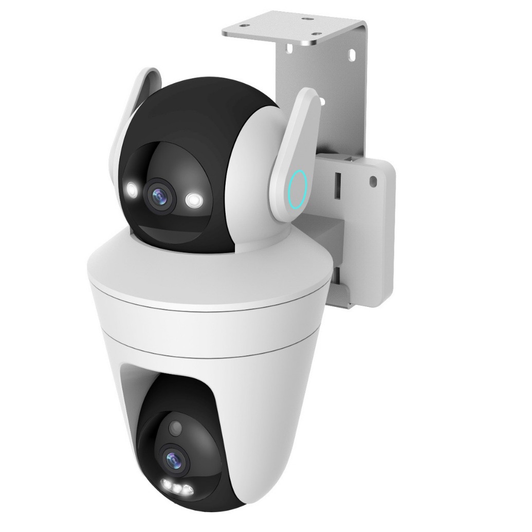 Aijia Ball Ball Linkage Monitor Outdoor mobile phone remote dual wide-angle dual-screen gun ball linkage camera Application Scenario