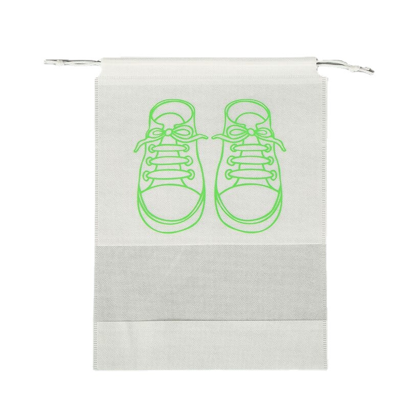 Non-woven fabric home and travel shoe covers, shoe storage bags, slippers packaging, drawstring bags, non-woven fabric shoe bags Item Picture