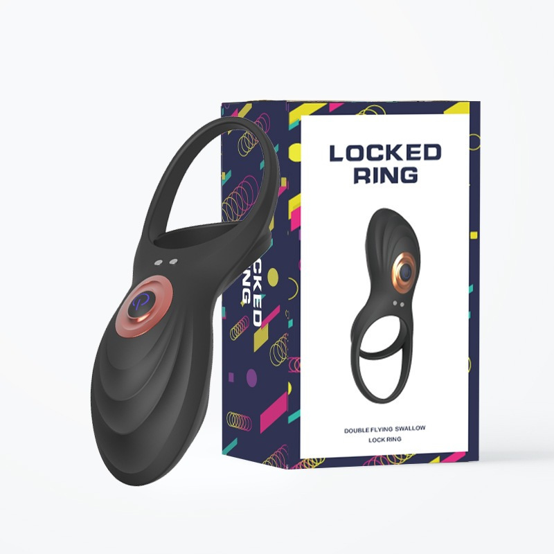 Sliding lock precision ring sleeve shared dual-motor vibrating men's exercise device for adults Item Picture