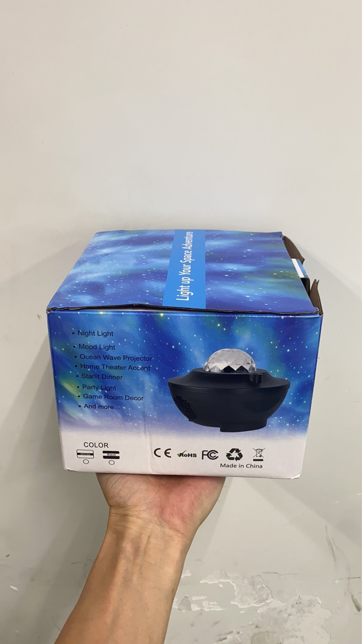Cross Border Usb Dream Projection Starry Sky Water Print Lamp Laser Light Full Sky Bluetooth Music Atmosphere Small Night Light Specification drawing