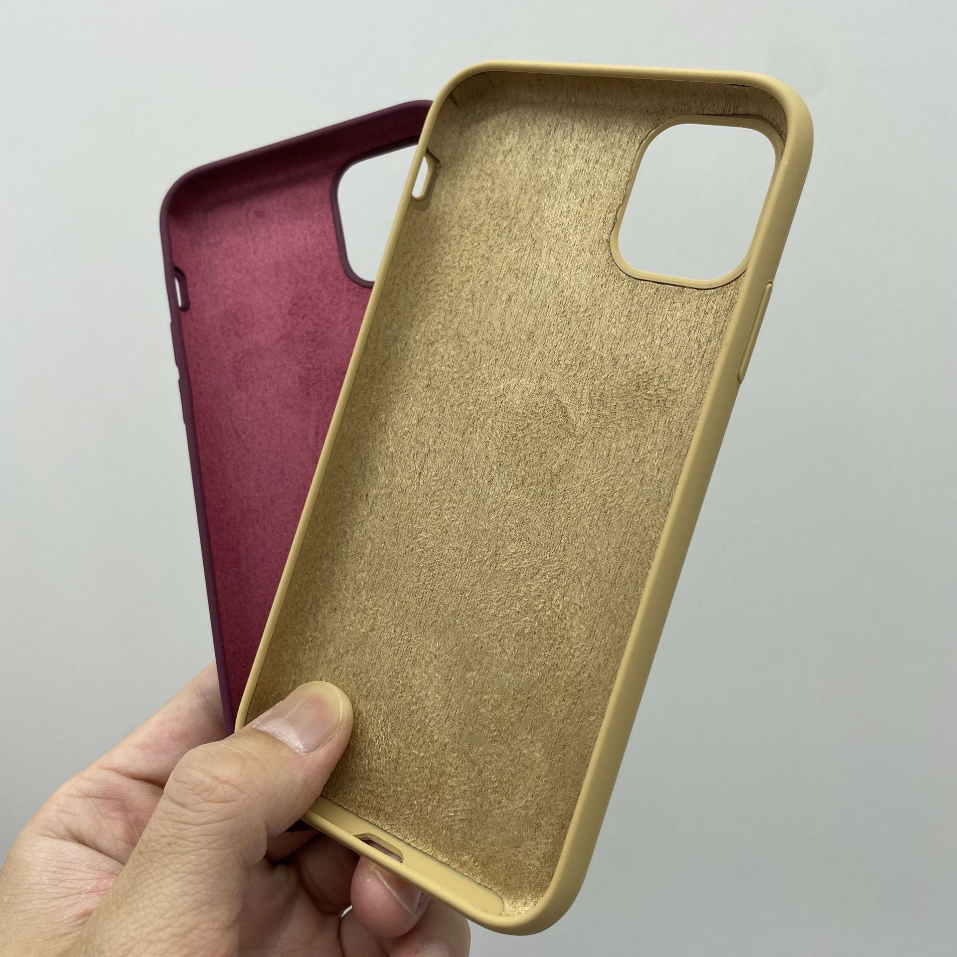 طبق طبق طبق Pone11/12PRO/XS على غلاف جميع أغلفة السليكون السائل من طراز Aبل 13بروماكس Specification image