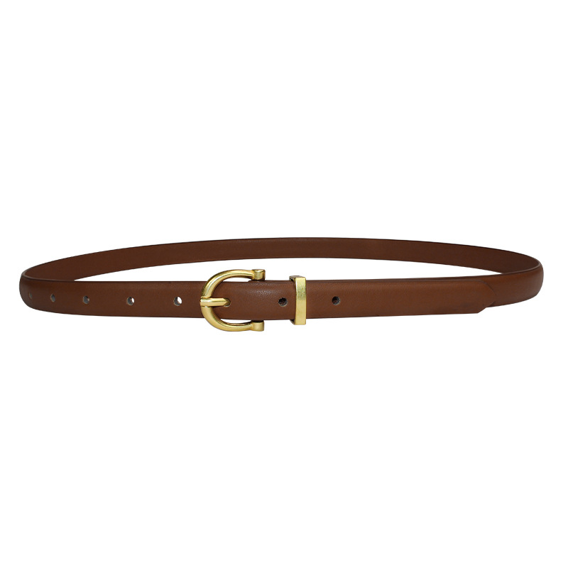 Thin Belt Women's Simple Retro Korean Version Of The Waistband Female Student Trend Harajuku Fashion Network Red Commuter Style Waistband Application Scenario