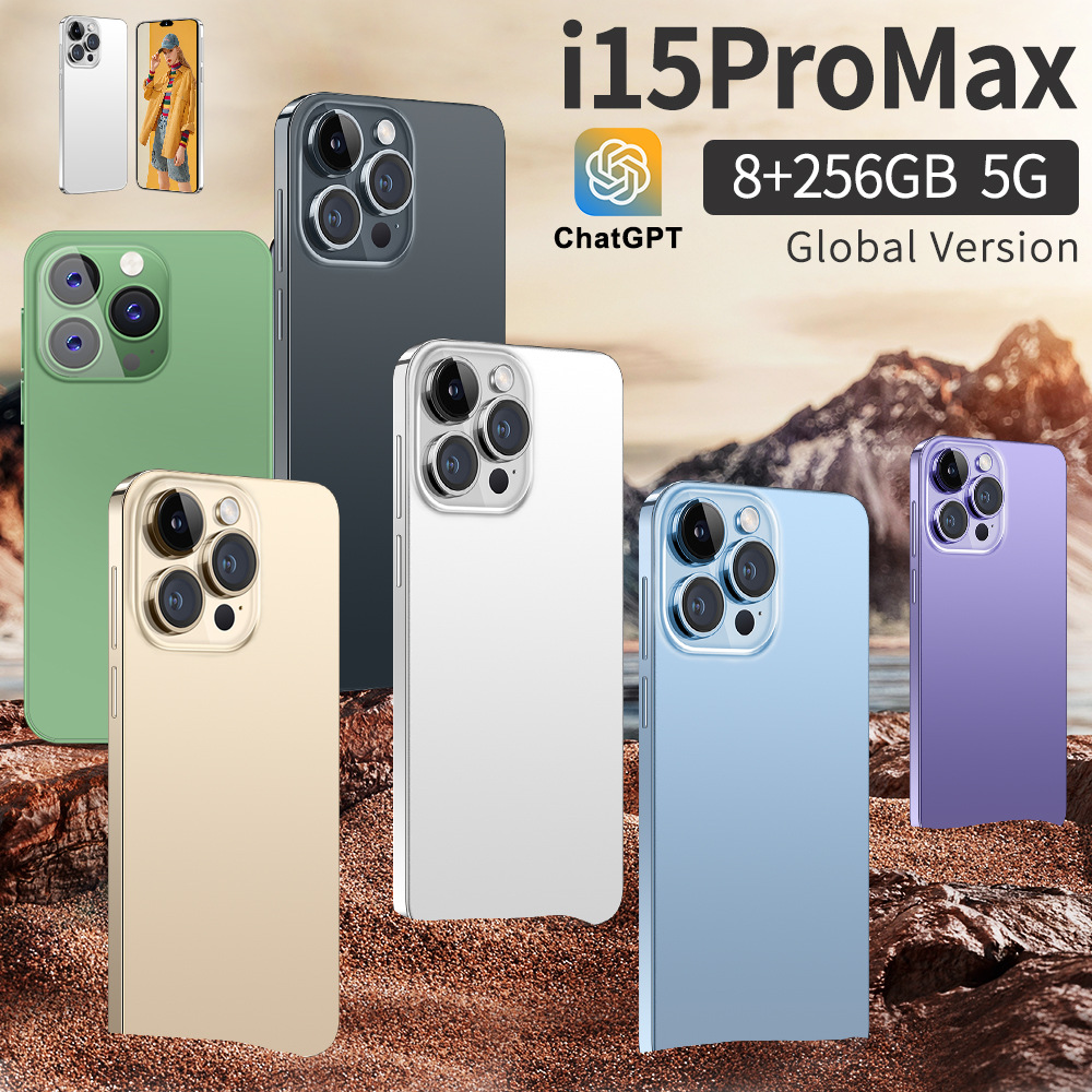 Southeast Asia cross-border smart phone I15 Pro Max6.7 inch Android system 1+16 details Picture