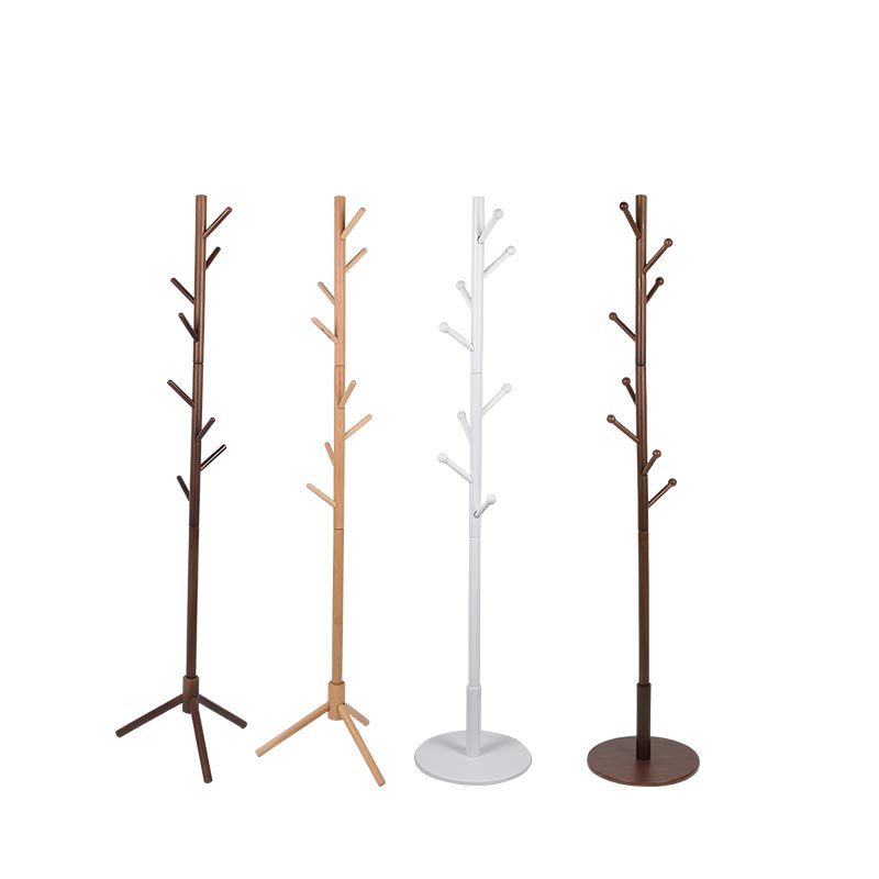 Simple Home Wooden Coat Rack Creative Hangers Living Room Bedroom Floor Storage Rack Manufacturers Hanger Floor Item Picture