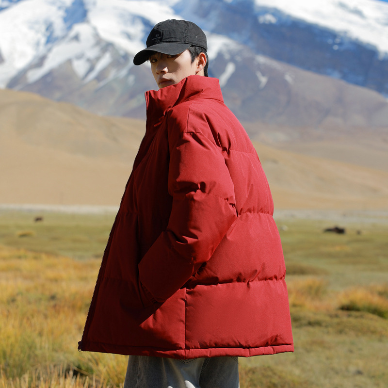 Autumn and winter thickened men's cotton clothing, 2024 new down cotton jacket, men's cotton-padded jacket, bread for couples Application Scenario