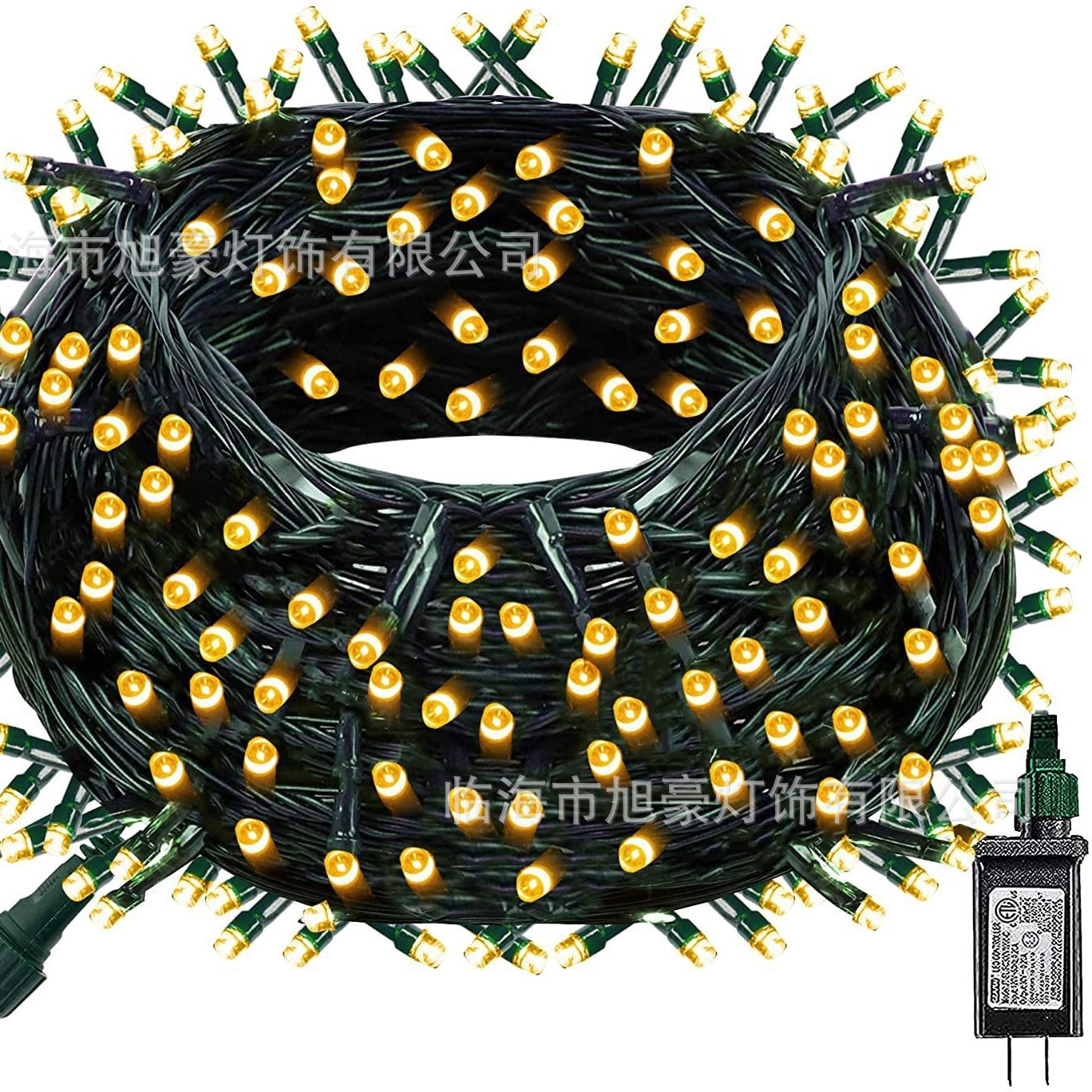 跨境电商UL美规LED灯串圣诞彩灯装饰灯星星装饰灯LED窗帘