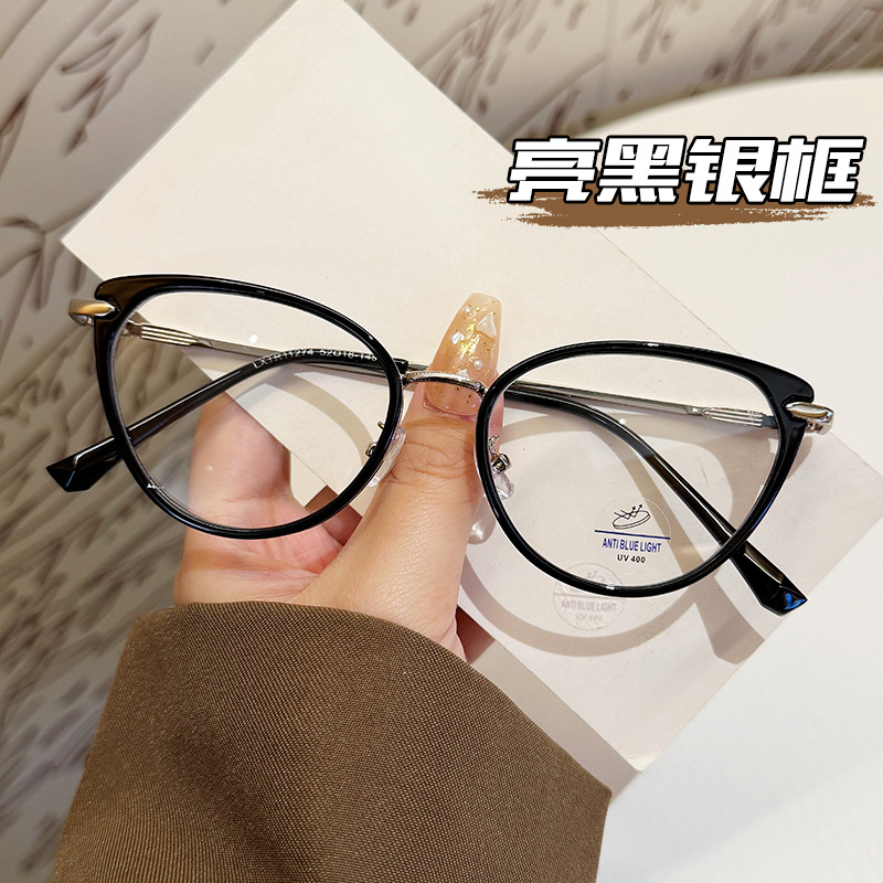 框架眼镜实物图