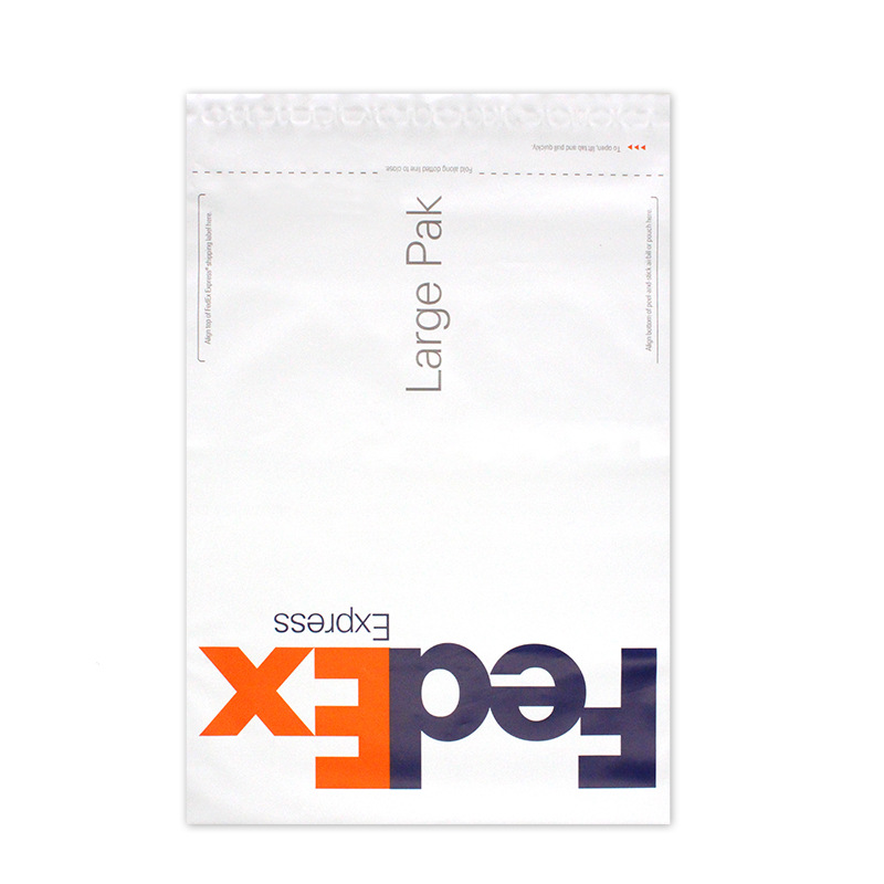 Customized white self-adhesive express bags, thickened express packaging bags, black hand-held packaging bags for parcels, and shipping bags Item Picture