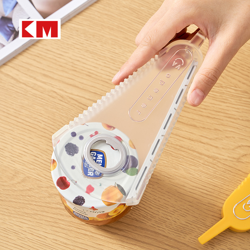 KM 5099 Multi-purpose can opener, anti-slip cap Tightening device, effort-saving bottle cap tightening device, Multi-functional cap opening and tightening Application Scenario
