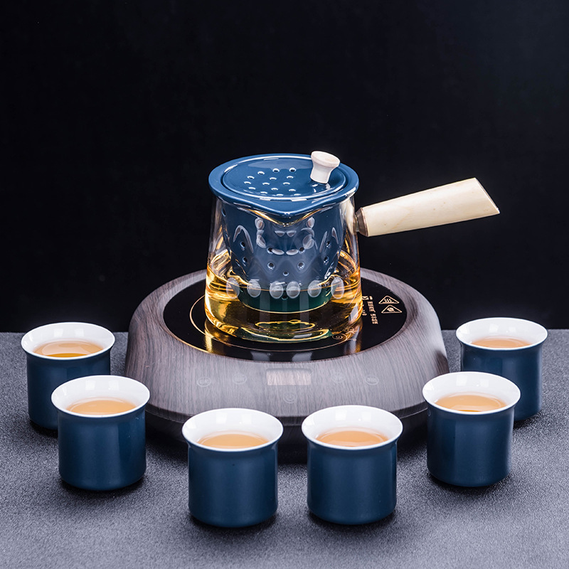 جهاز صنع الشاي البخار الزجاج جهاز إبريق الشاي HeiCha السيراميك لحم الشاي كهرباء TaoLu اطبخوهم ChaLu PuErCha جهاز على الشاي details Picture