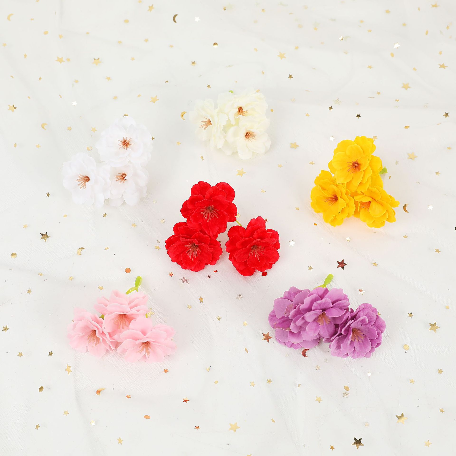 樱花香皂花花/仿真花/肥皂花产品图