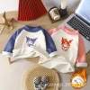 Children's clothing, children's hoodies 2023 winter egg-shaped boys' and girls' long-sleeved T-shirts, single tops, infants' and babies' pullovers Application Scenario