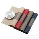 新中式环保特斯林餐垫日式餐垫PVC隔热垫餐桌垫碗垫西餐垫