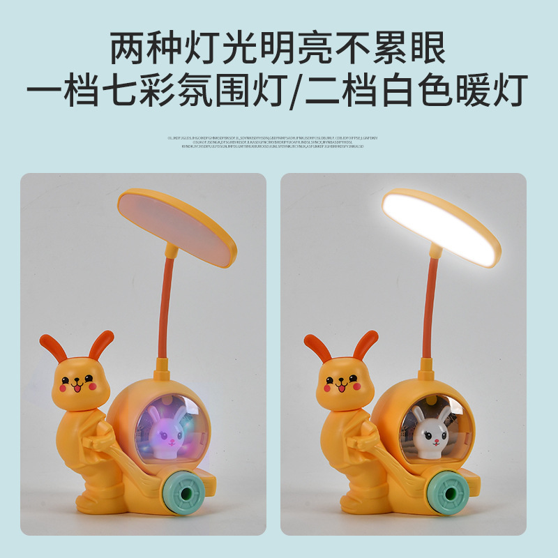 新款卡通台灯/卷笔刀小夜灯/氛围灯儿童书产品图