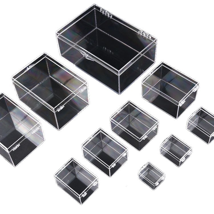 Non-breakable high-transparency PC plastic box, multi-functional flip-top snap-on box, baking and pastry box accessories, transparent packaging storage box Item Picture
