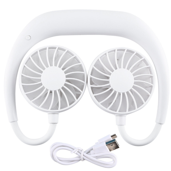 Mini neck-hanging fan Application Scenario