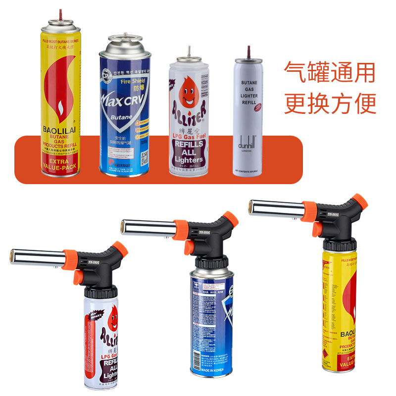 新款多气通用卡式喷枪 便捷户外喷枪焊枪 可倒置 可调火喷头TORCH 细节图