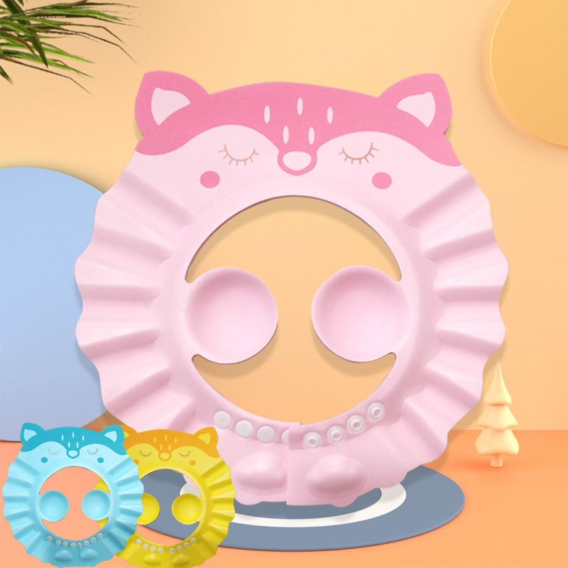 Baby shampoo hat Waterproof ear protector Shampoo hat Baby bath bath cap Shampoo artifacts children's baby products details Picture