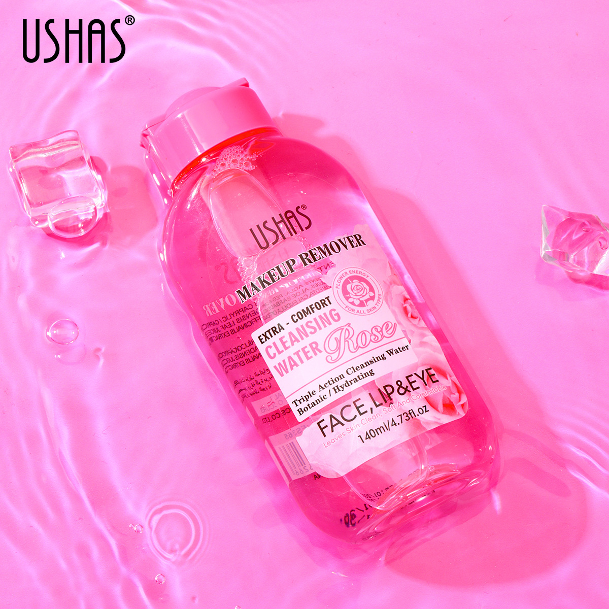 USHAS cross-border in-stock makeup remover Water FS365 for facial cleansing Specification image