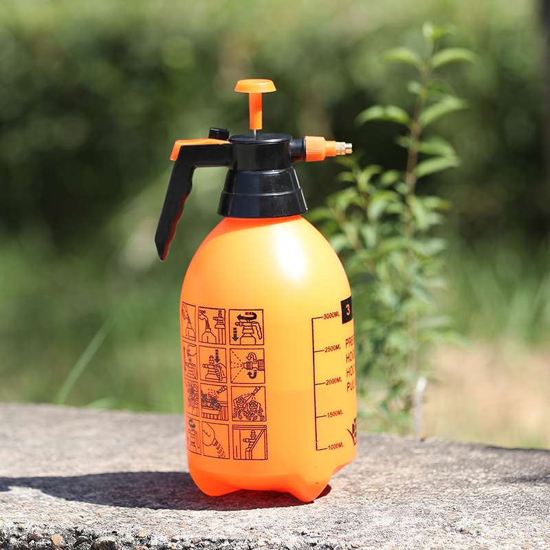 3L large-capacity handheld pneumatic spray bottle, gardening and garden potted plant watering tool, disinfection spray bottle, thickened spray bottle Specification image