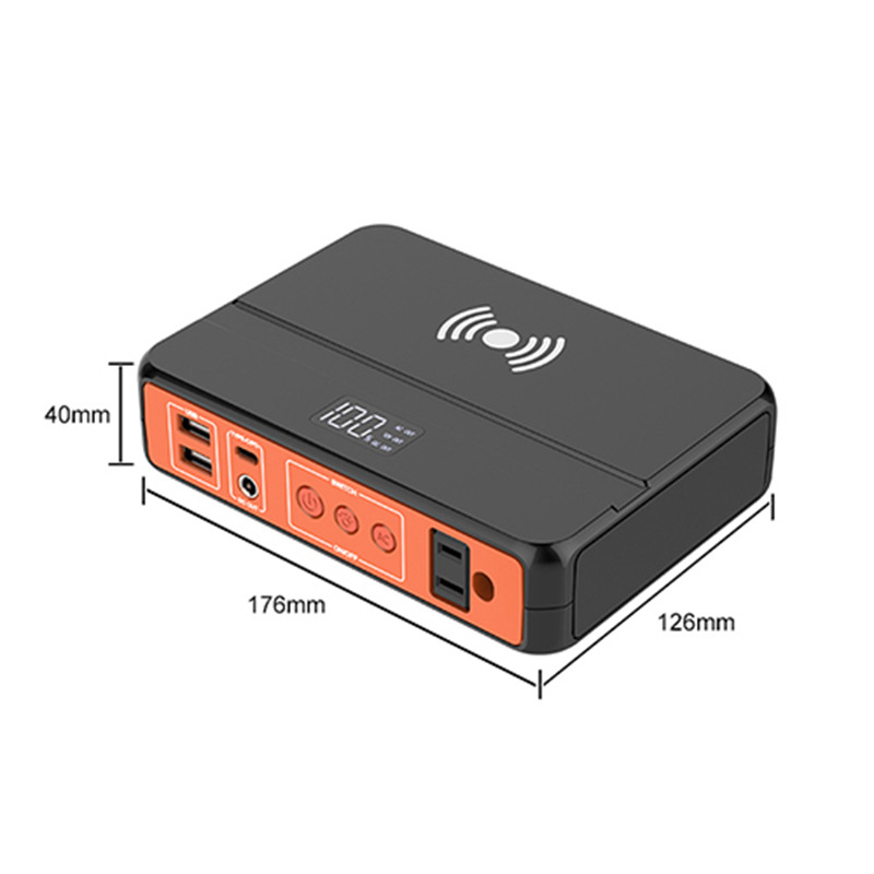 YSH brand 85W energy storage power supply, US standard 110V large-capacity backup power supply, notebook camera, electric vehicle lithium battery pack, strong start, fast charging for two hours, portable emergency 13789 Item Picture