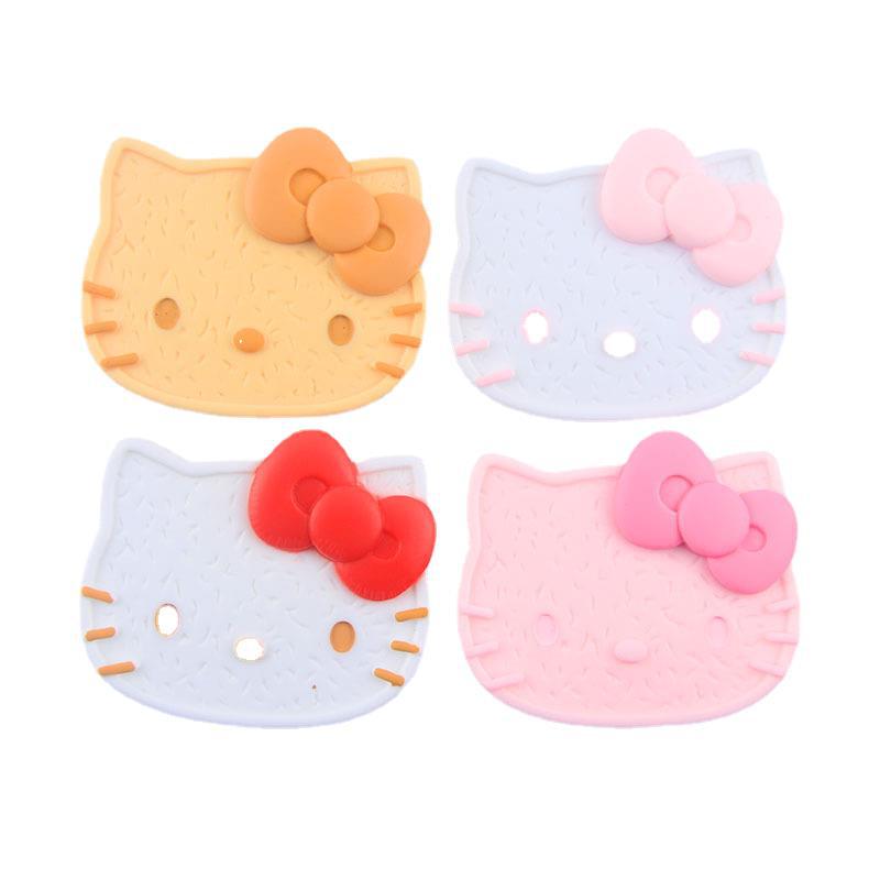 大猫头饼干/树脂奶油胶手白底实物图