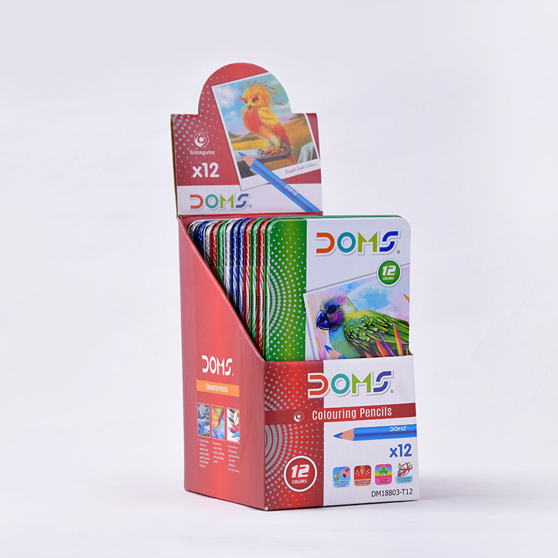 厂家直销铁盒12色彩铅素描绘画入门文化用品
