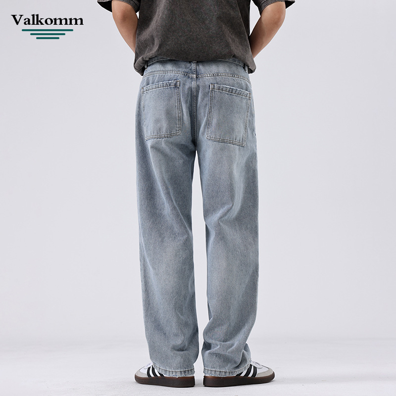 男士牛仔裤实物图