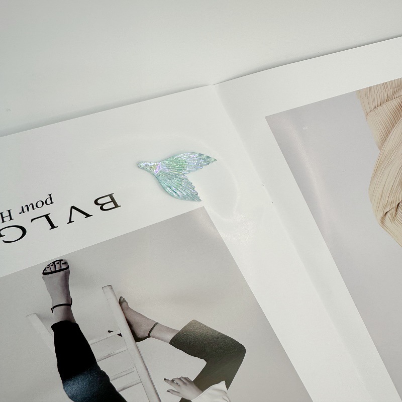 亚克力人鱼姬发夹配件鱼尾配饰diy饰品配件 材料网红幻彩爆款新款产品图