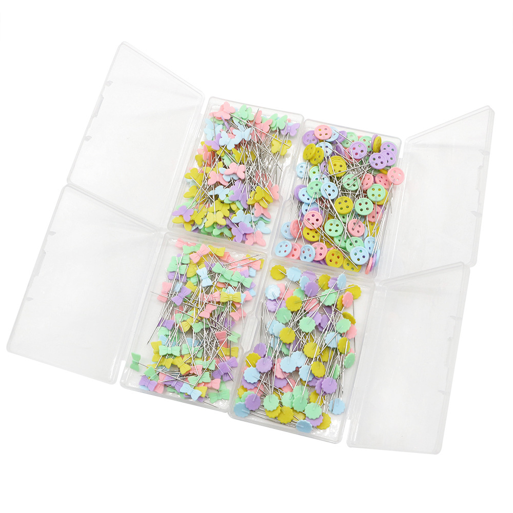 Amazon 14mm flat box patterned pins in multiple color series for home decoration, wholesale from the manufacturer Application Scenario