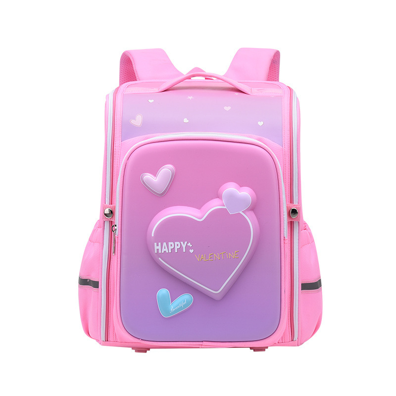 Nueva escuela primaria mochila rígida 3D gran capacidad para hombres y mujeres niños mochila 1-6 grado resistente al desgaste reducción negativa impermeable Item Picture