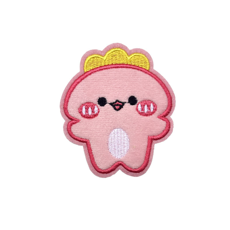 New cartoon patterns, anime elves, dinosaurs, cats, towels, embroidered apple cloth stickers, clothing, bags, accessories, patch stickers Item Picture
