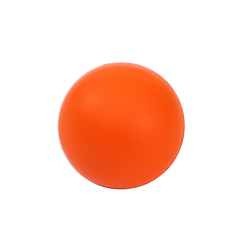 Factory Source Advertising Ball 6.3Cm Pu Foam Pressure Fixed Color Card Number Gift Ball Toy Ball Logo Specification drawing