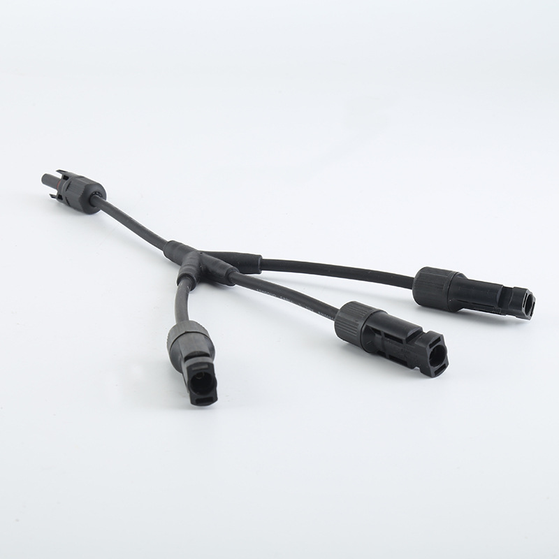 Mc4 Photovoltaic Connector Solar Panel Y-Type Three-Way Four-Way Five-Way Waterproof Connector Male Female Connector Quick Plug Application Scenario