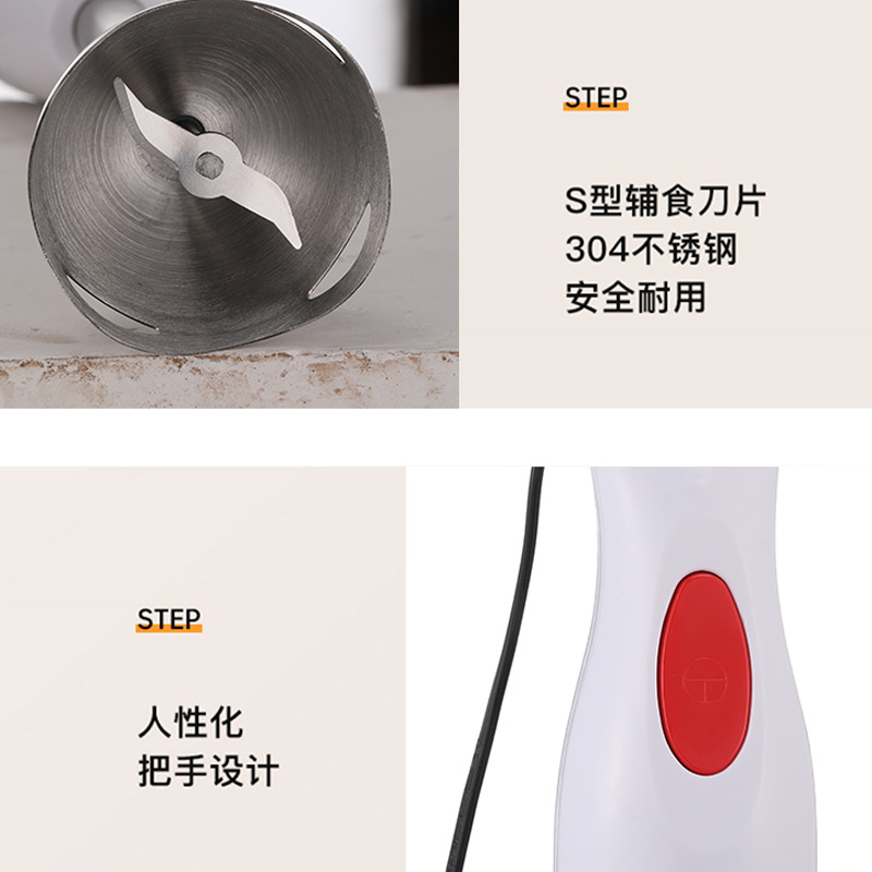 Export of small handheld electric stirrers, food processors, baby food grinders and meat grinders for household use Specification image
