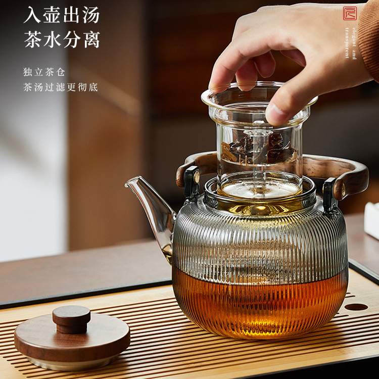 茶壶/陶瓷茶壶/烧水壶/紫砂壶/围炉煮茶产品图