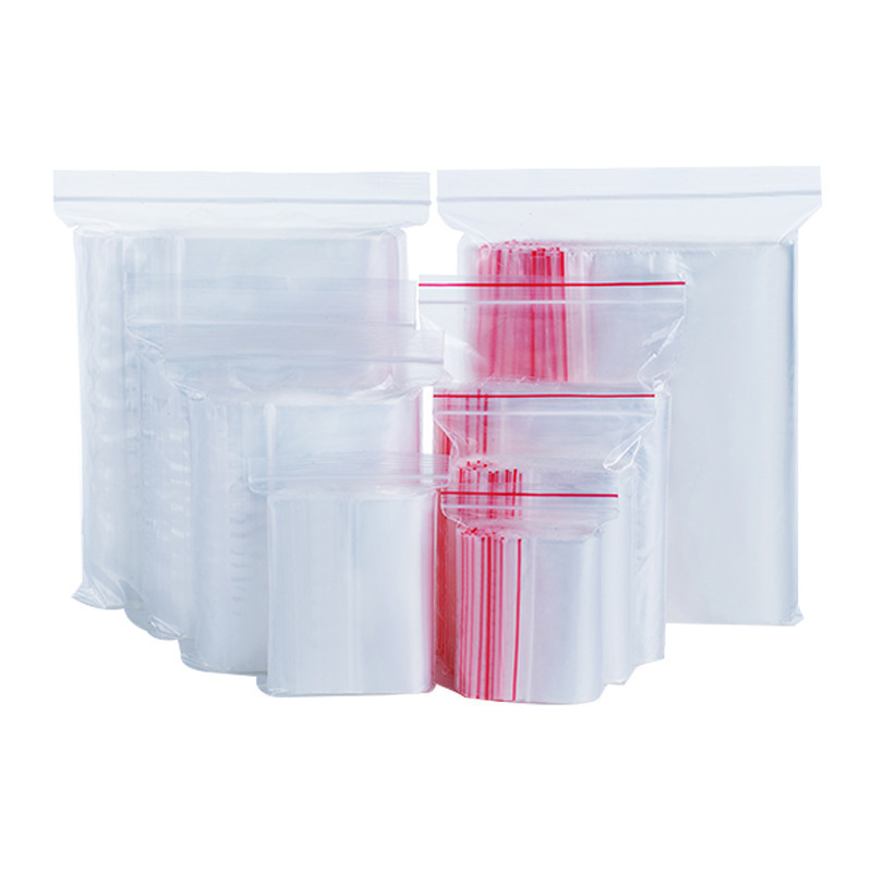 Transparent thickened pe self-sealing bag, sealed plastic bag, waterproof sealing bag, self-sealing bag transparent Item Picture