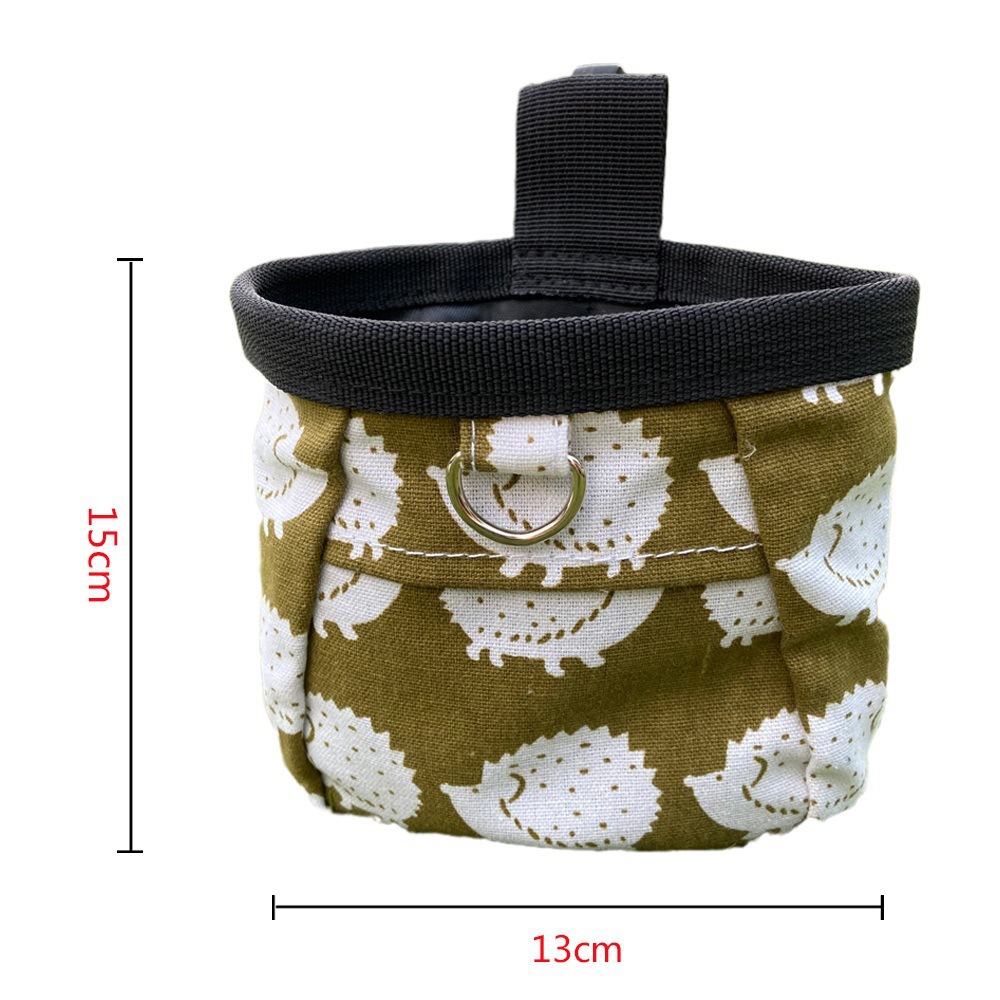 Portable pet outdoor snack bags, dog and cat training waist bags, pet outdoor supplies Item Picture