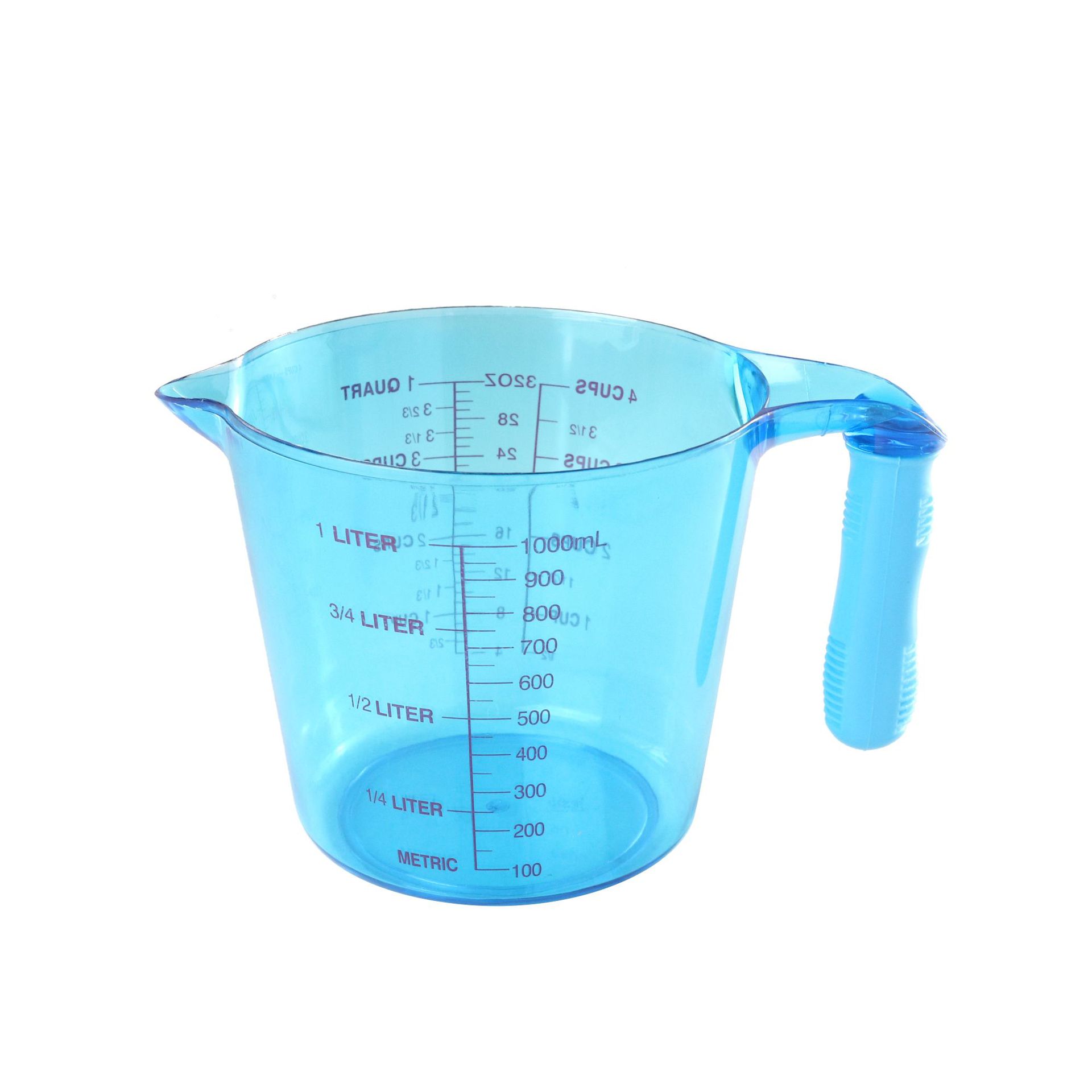 1000ML PS plastic measuring cup, plastic baking food-grade measuring cup, plastic graduated cup with anti-slip handle Application Scenario